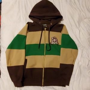 South pole zip up hoodie